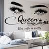 Queen's Image Wall Sticker Living Room Bedroom Background Wall Sticker Sofa Arrangement Background Decorative Sticker