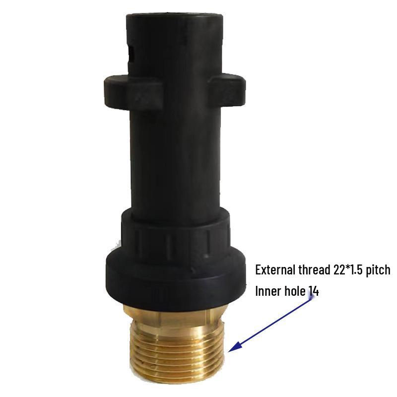 Karcher K2-K7 Hochdruckreiniger-Schnellanschluss-Kupferadapter mit 5-Farben-Düsensatz