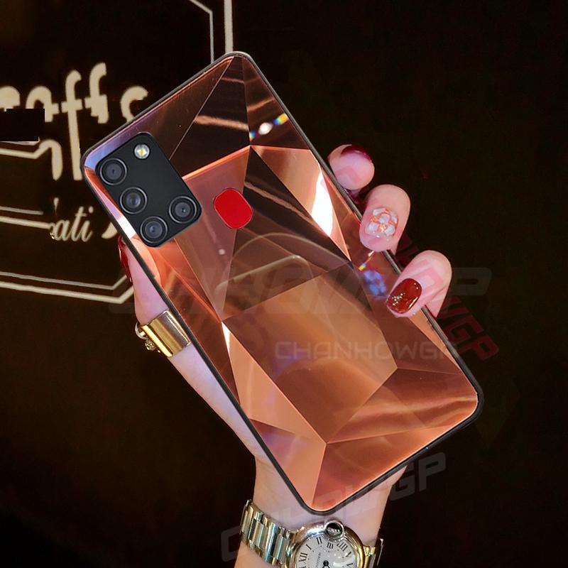 Cute Glitter Diamond Pattern Case For Samsung Galaxy S20 S10 Plus A21S A31  A41 A51 A71 A10S A20S A30S A50 A40 Jelly Soft TPU Bumper Hybrid Back Cover  comprar a buen precio —