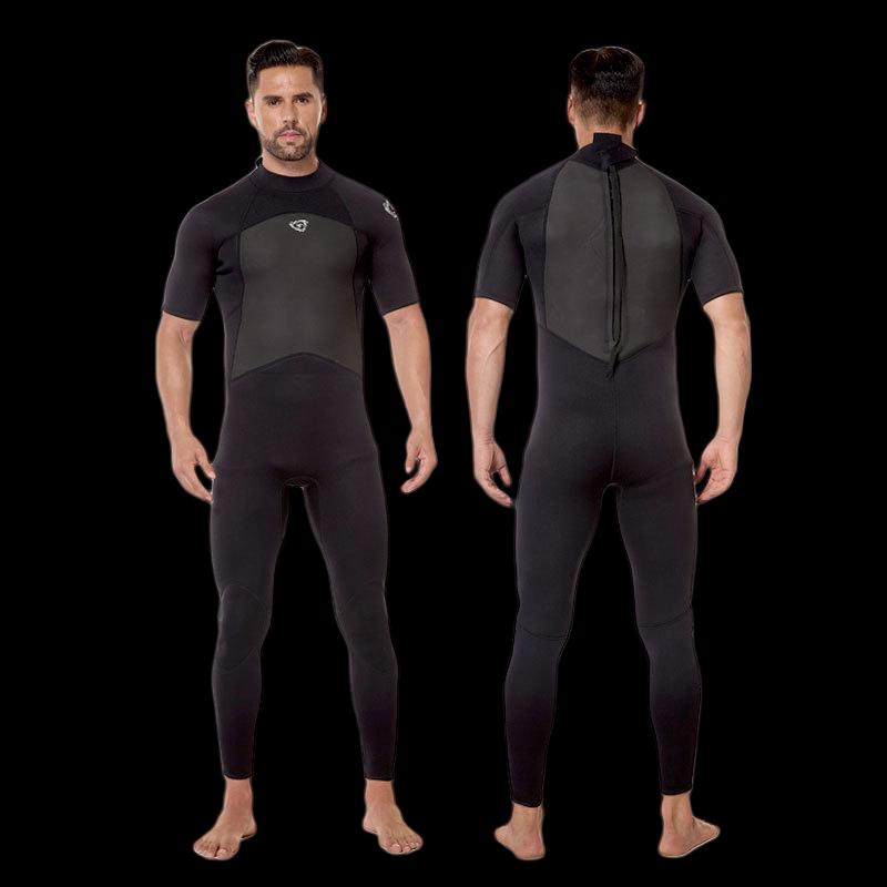 3MM Full-Body Neoprene Wetsuit S