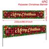 Christmas Outdoor Banner Merry Christmas Decorations For Home 2025 Navidad Kerst Xmas Decor Noel Kerst Happy New Year Gift 2025