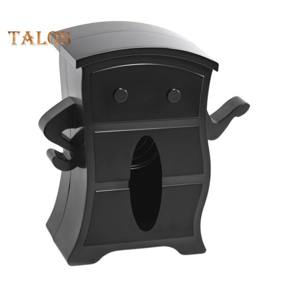 Niedlicher Taschentuchbox-Halter, kreative Form, lebendige Farbe, rutschfestes Design, Papierhalter mit großer Kapazität, platzsparende Schreibtischdekoration