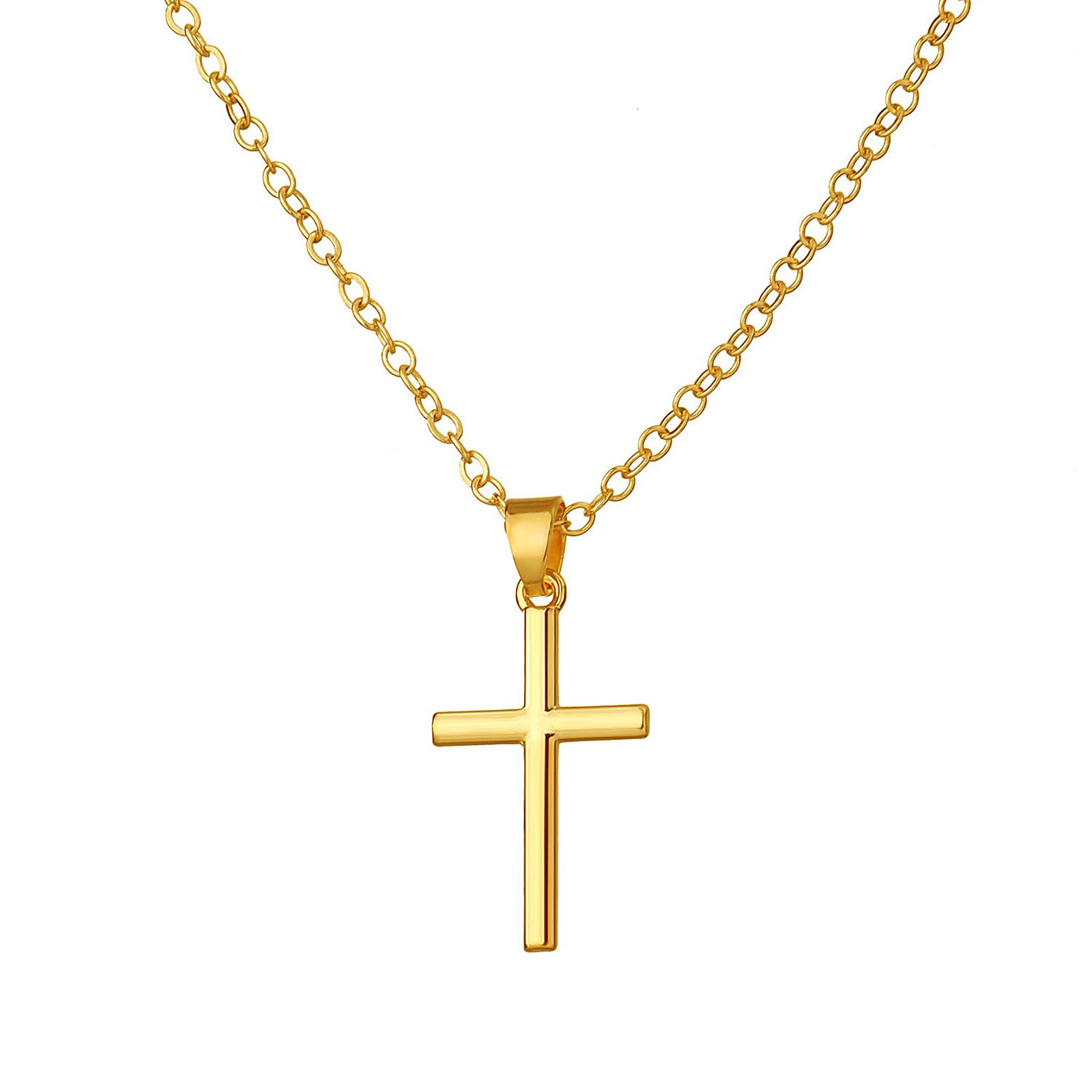 Jewelry Necklace Mens Jewelry Necklace Necklaces Mens   Necklace For Men 2 Pack One Size золотой