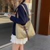 Vintage Canvas Crossbody Bag Tooling Style Shoulder Bag Women Commuter Tote Bag
