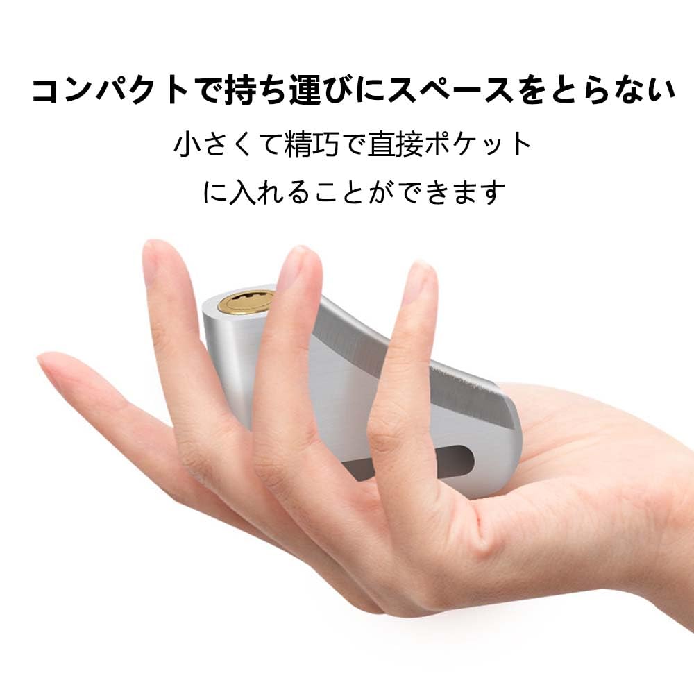 LIKENNY Motorcycle Disc with Compatible with Disc 42mm Long and 8mm Thick Lock, Anti-Theft, Heavy-Duty, Key, Brakes, Approx.