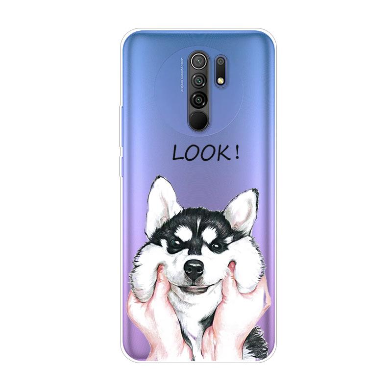 For Coque Redmi 9 Case Transparent Soft TPU silicon Phone Cover For Xiaomi Redmi 9 Case Redmi9 Clear Fundas For Redmi 9 6.53"