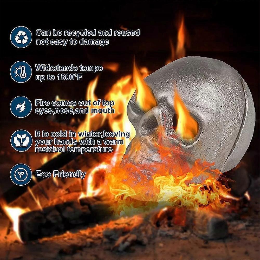 Skull Rocks, Skull for Fire Pit, Skeleton Fire Pit Head, Fireproof Skulls