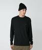 Snow Peak Pe Power Dry Long Sleeve T-Shirt, Size MBLACKSW-25SU012, Perfect for Festivals, Camping, and Outdoor Activities