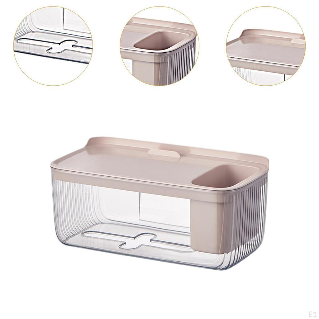 Wall Mounted Bathroom Tissue Box Toilet Paper Box, Multipurpose, Modern Storage