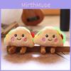 Taco Bread Plush Doll Keychain Bag Charm With Pp Cotton Fill For Kids Gift