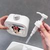 300/500Ml Mickey Minne Soap Dispenser Kitchen Hand Soap Shampoo Shower Gel Dish Soap Bottle Press Type Storage Bottle