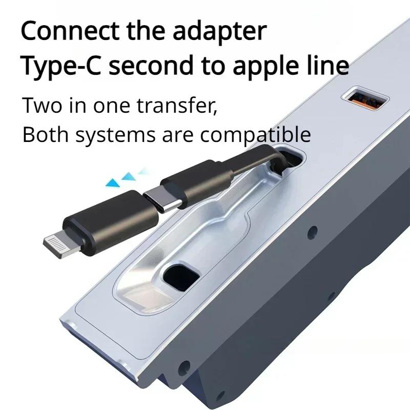 Schnelllader Auto USB Mittelkonsolenadapter Für Tesla Model 3 Highland 2024 Zubehör Dockingstation Shunt-Hub Schnellladung