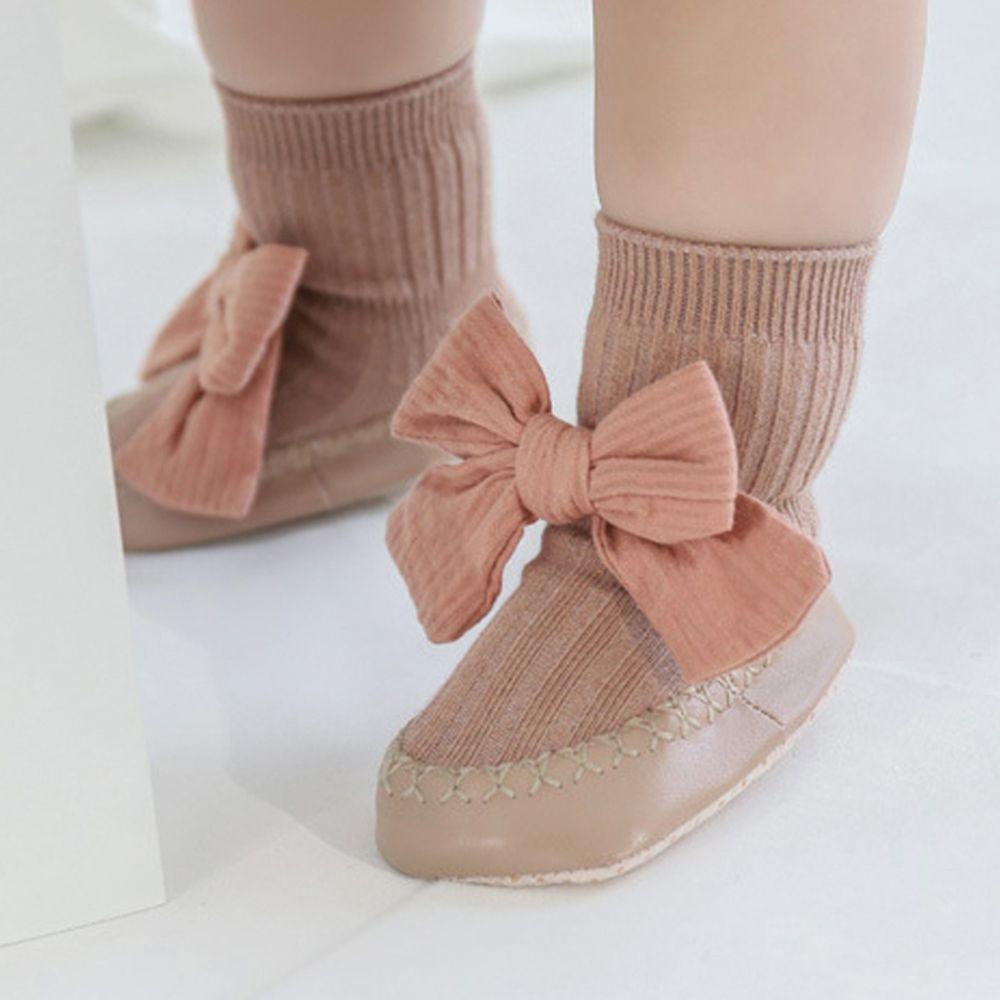 

Милые мягкие нескользящие осенние туфли, носки для младенцев, хлопковые носки с бантом, детские носки, носки-тапочки для малышей