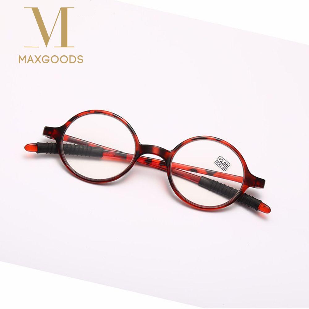 +1.0~+4.0 Round Frame PC Presbyopic Eyeglasses Reading Glasses Ultralight Far Sight Eyewear