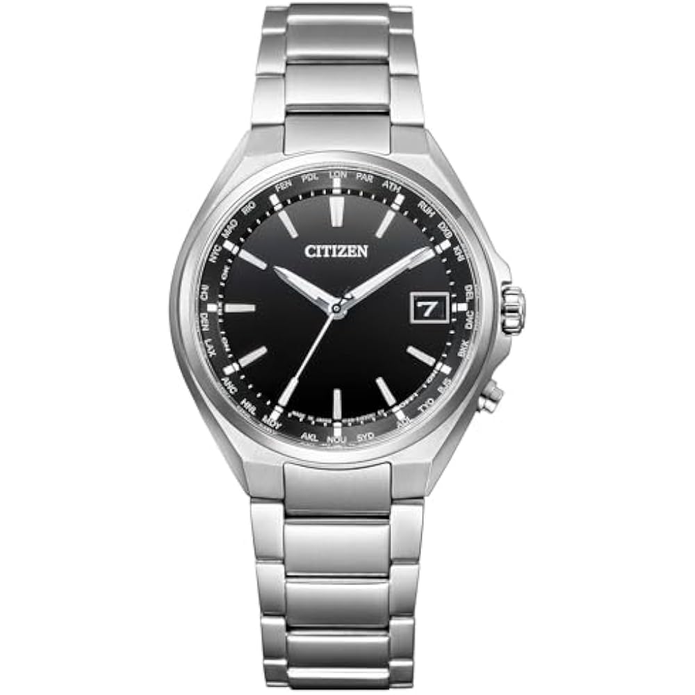 [CITIZEN] Atessa ATTESA Eco-Drive Radio Controlled Watch (Silver/ Business/ Waterproof/Mens) CB11...