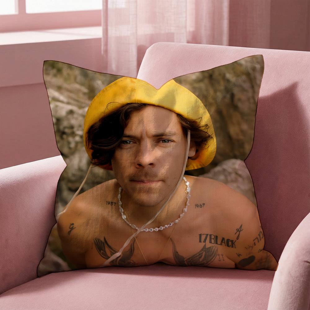 Harry Styles Kissenbezug Mehrzweck-Kissenbezug für Zuhause & Auto - Wendbar, Weich & Langlebig für den täglichen Gebrauch