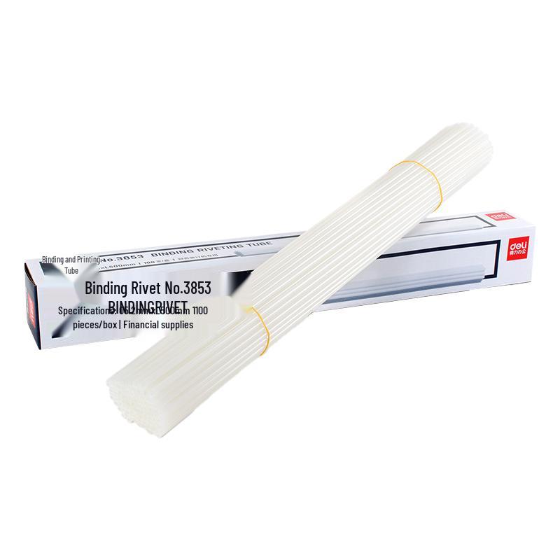 Deli Automatic Financial Document Binding Machine Rivet Tubes