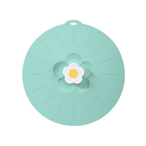 Floral silicone lids for food storage and cooking, silicone lids for bowls and food covers, silicone fresh lids for airtight seals on rim surfaces, si