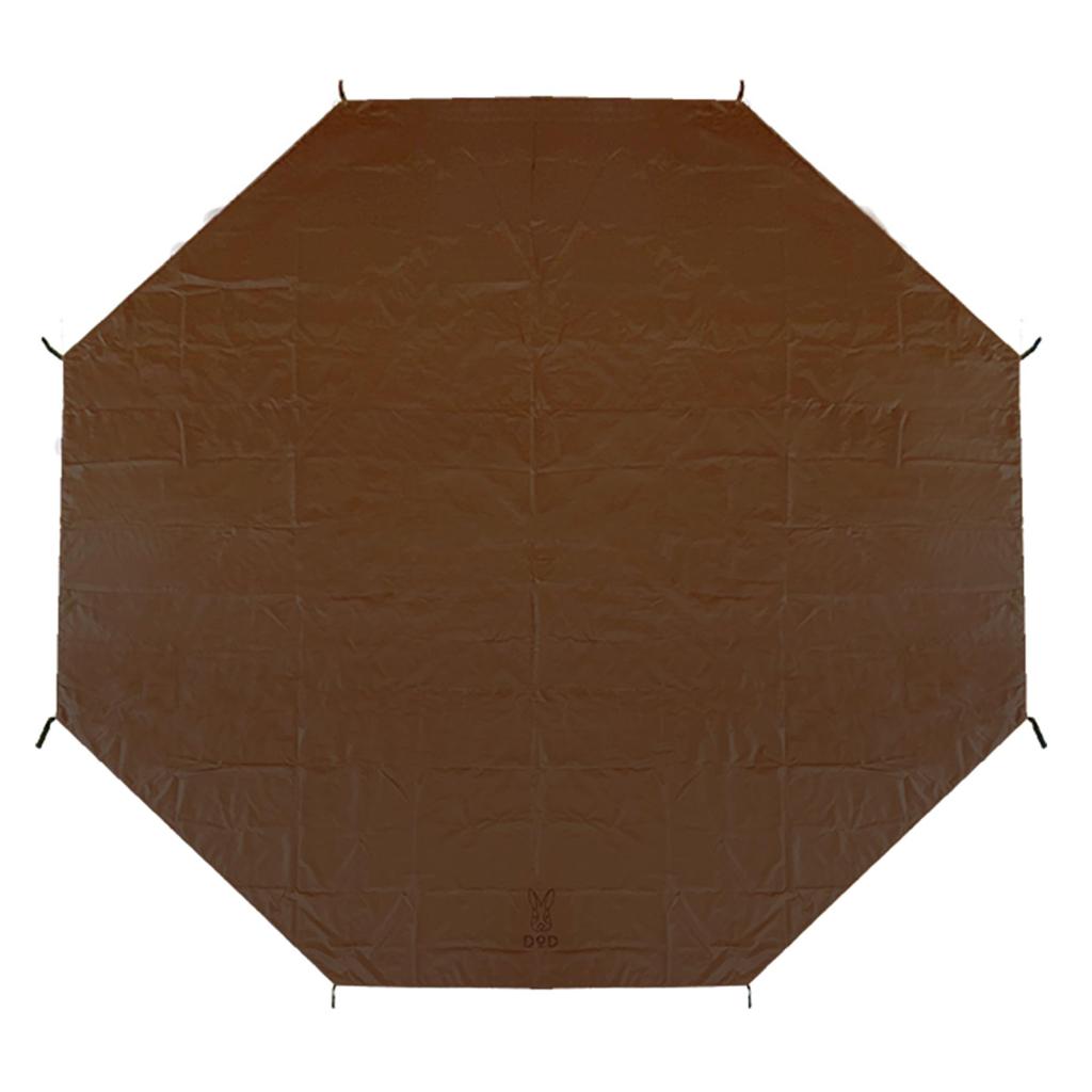 DOD Ground Sheet for Bamboo Dedicated Ground Sheet with Setup Guide Function GS8-796 Tent,