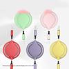 HMERCY 3-in-1 Retractable Fast Charging Cable