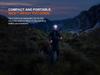 fenix HL12R 500 Lightweight IP66 Waterproof V2.0 Headlamp, USB-C Rechargeable, Built-in Lumens, 72.5g, (Gray)