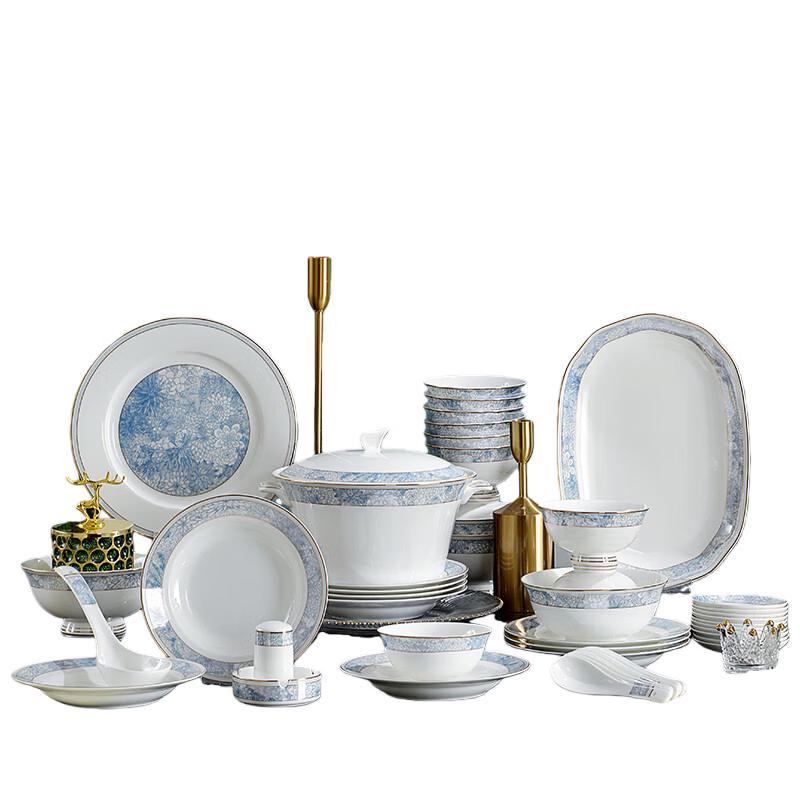 Tanghui 50-Piece Chinese Dinnerware Set