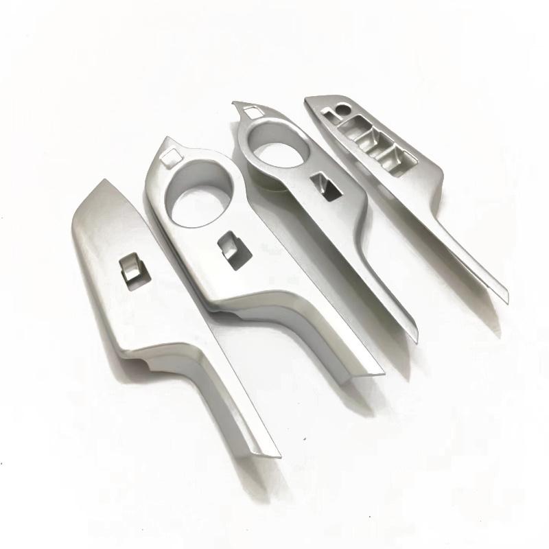 For Toyota Chr C-hr 2016-  Abs Black Front Door Armrest Window Lift Button Switch Cover Glass Control Panle Trim