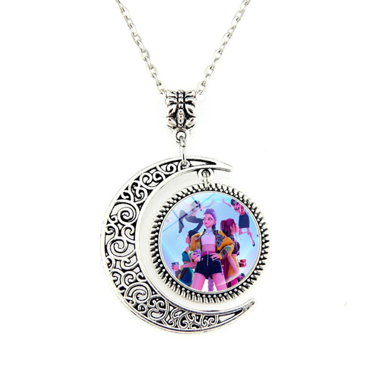 

Cartoon Pendant Necklace For Women, Accessories, Cross-border Anime Cartoon Sweater Chain One Size