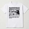 Unisex Crew Neck Short Sleeve T Shirt, Vintage Radiohead Band Graphic, Y2K Loose Fashion Must-Have Women And Men T Shirt