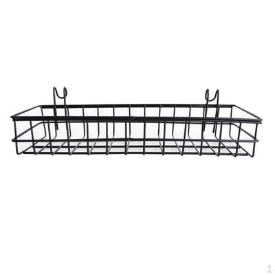 1 Piece Wall Mounted Iron Storage Basket Bathroom and Kitchen Creative