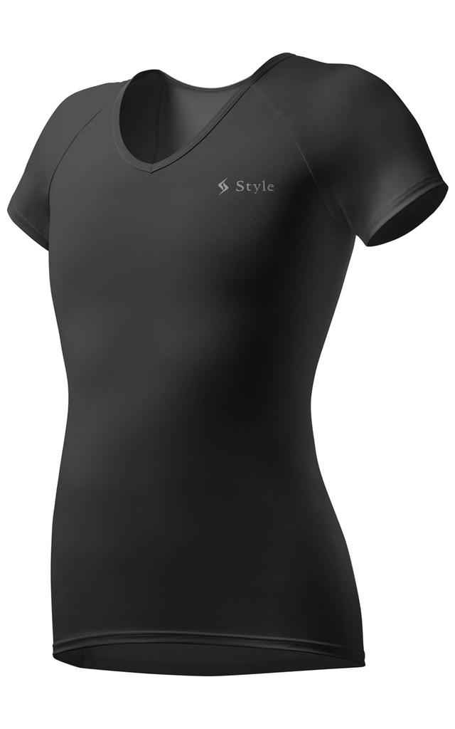 Style BX Innerwear MTG Posture Corrector for Hunchbacks and Rounded Shoulders (Men's, Size L, Black)