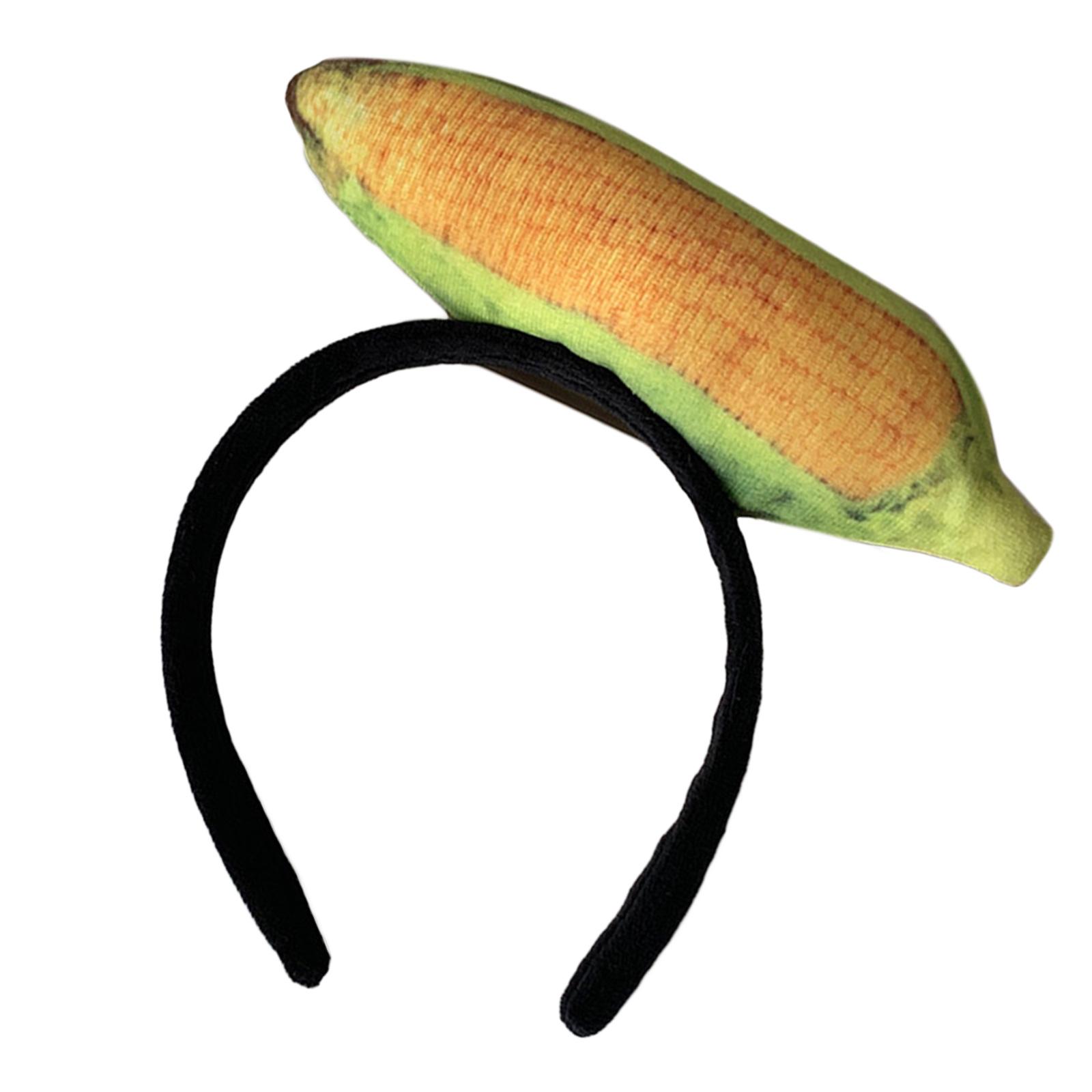 

Повязка на голову с фруктами и овощами для женщин, аксессуары для укладки волос, головной убор для костюма для вечеринки, подарок для девочек 4