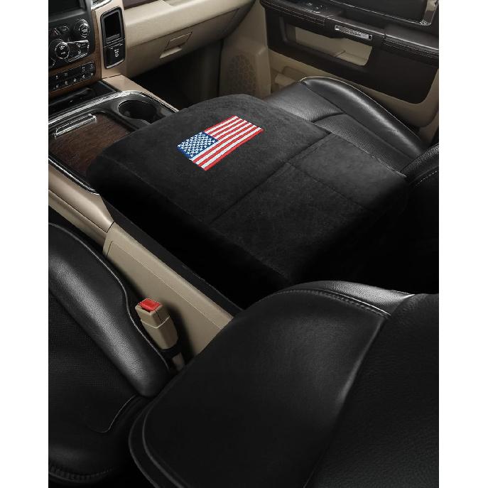 for Ram Center Console Cover Compatible with Dodge Ram 2013-2024 1500 2500 3500 Center Console armrest Cushion Protective Cover for Dodge Ram