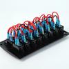 8-Position Universal Switch Panel with Overload Protection for Cruise Ships (12-24V)
