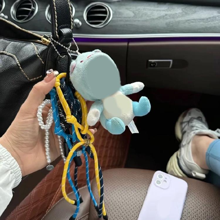 Relationship Bonding Couple Bracelet Nylon Rope Braided Handchain Adjustable Handwoven Wristchain Unisex Jewelry