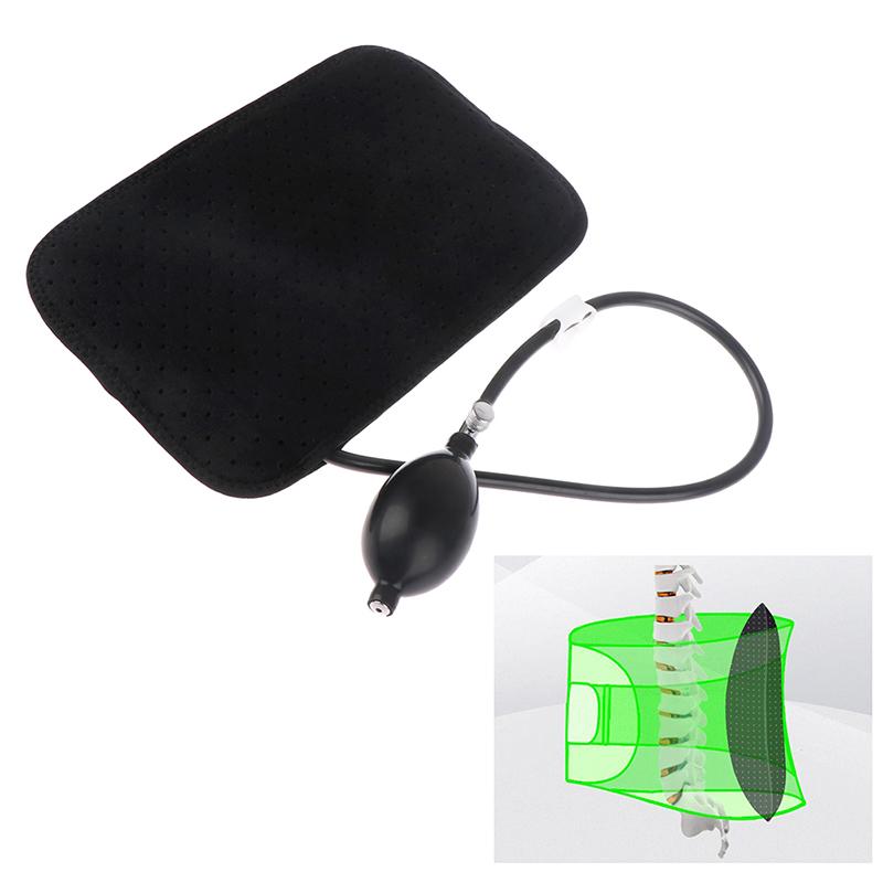 Cuscino Gonfiabile di Supporto Lombare Portatile per Collo Spalle Correzione Postura Massaggio Cuscini Design Ortopedico per Sollievo Dolore alla Schiena