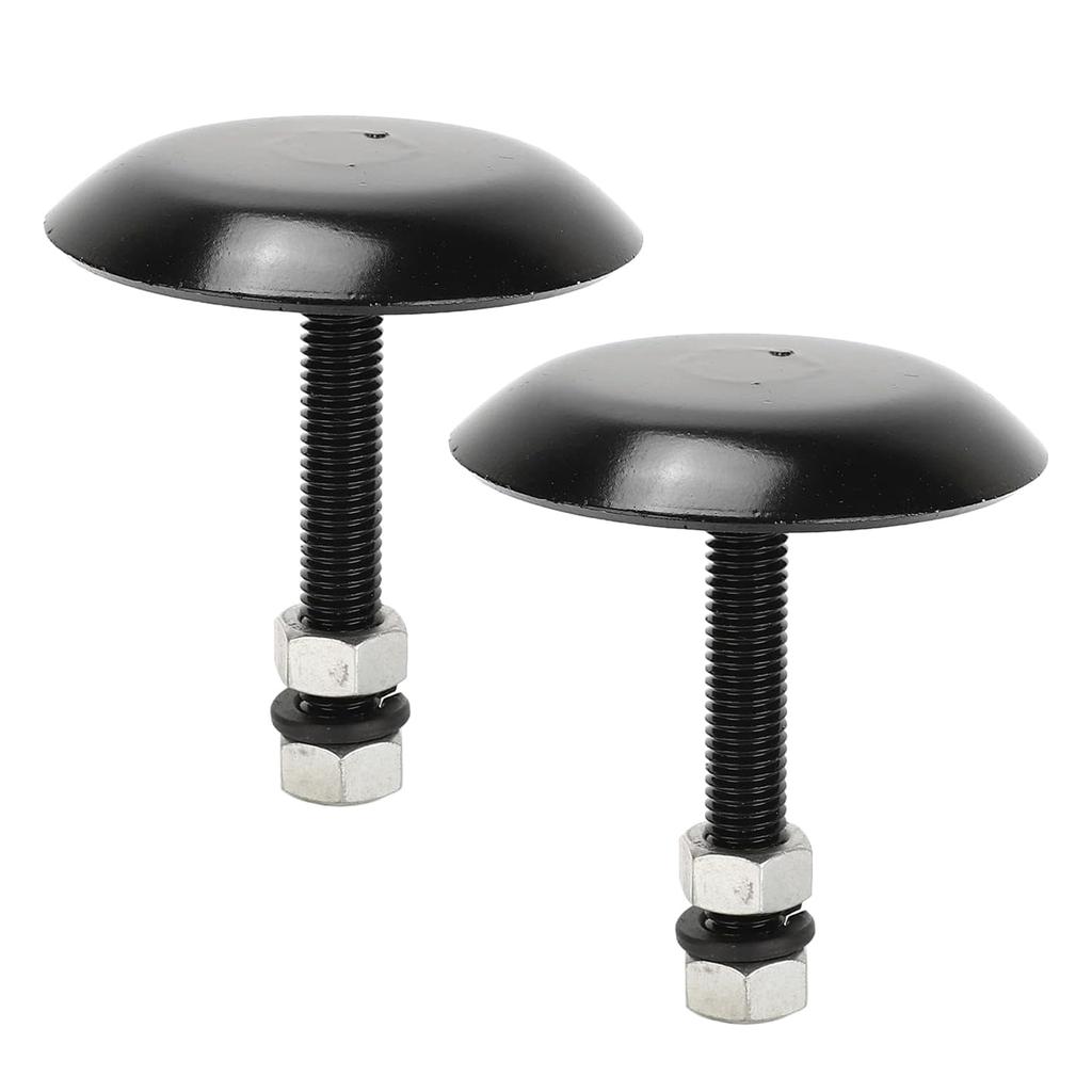 Rustproof DualPoint Contact Snow Plow Blades Skid Shoes Kit 2pcs Steel Set Fit for SportsmanRanger Razor ATV UTV 2873423