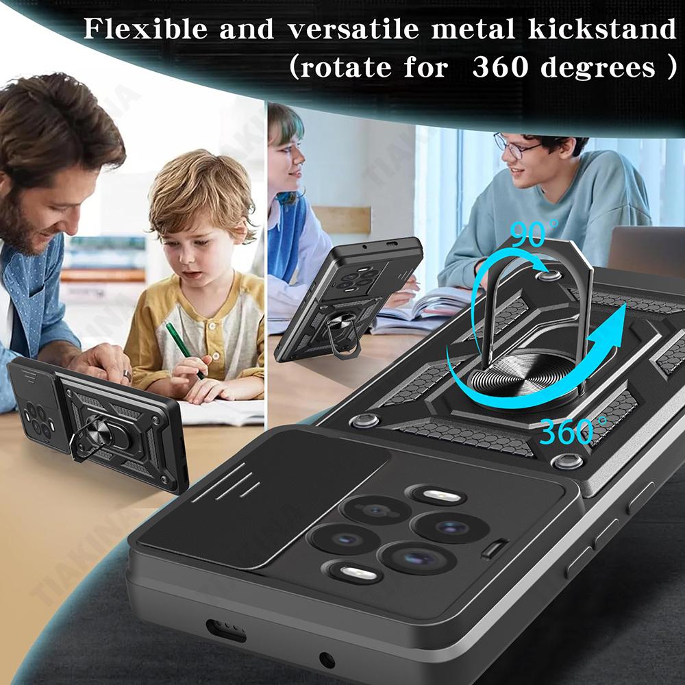 Slide Lens Armor Funda for Huawei Nova 13 Pro 4G Case Magnetic Ring Cover for Huawei Nova 12 Lite 10 11 Pro SE 11i 12i 12SCase