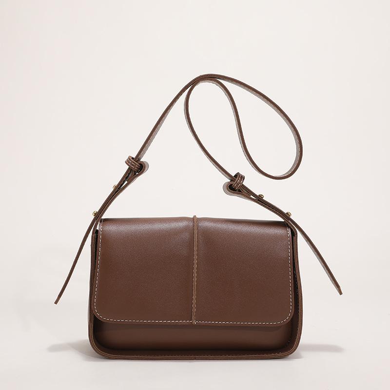 

Маленькая сумка женская новая универсальная на плечо, сумка-мессенджер, маленькая квадратная сумка коричневый