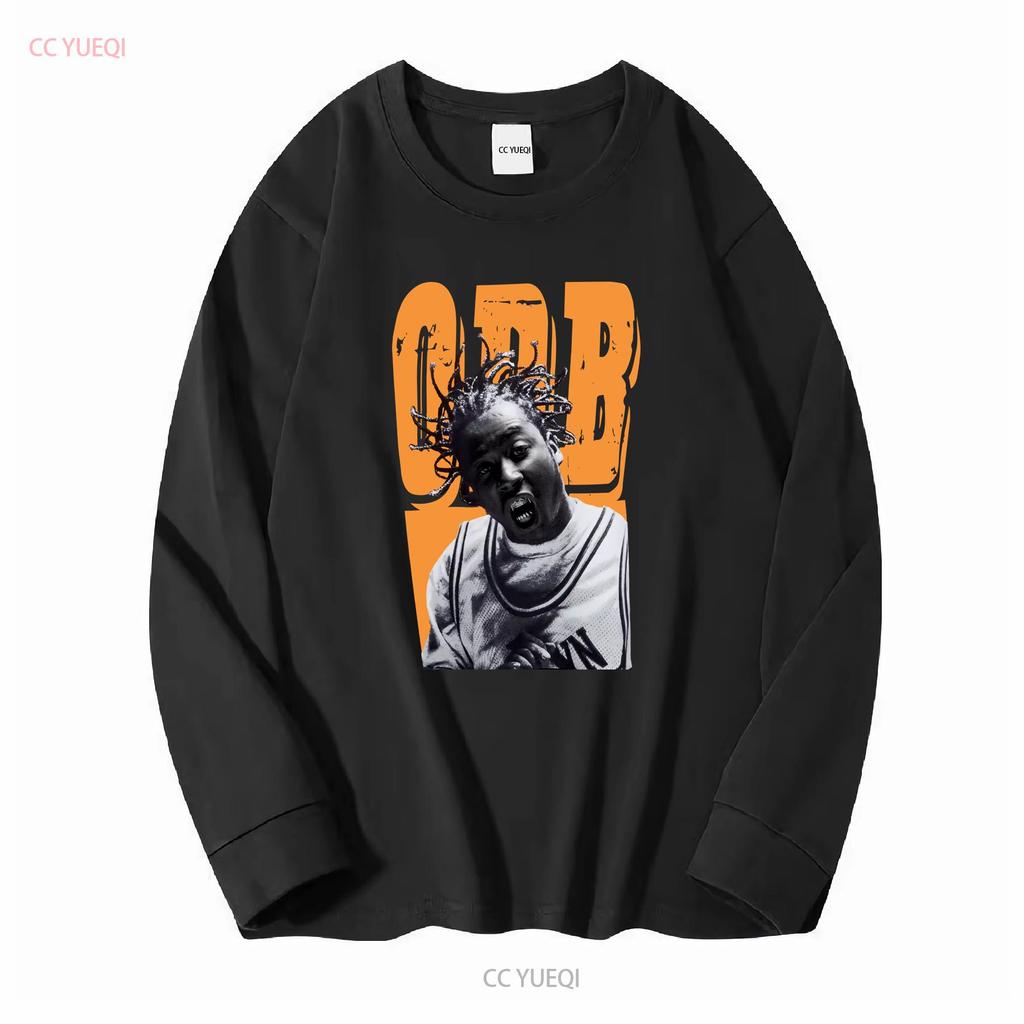 OL DIRTY BASTARD TRIČKO S POTISKEM OBLIČEJE vintage Vyprané Pohodlné módní Mírně Stylové streetwear grafika homme Prodyšné Měkké