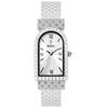 Yalalusi Bracelet Watch Vintage Women's Square Watch Classic Women's Wristwatch Diamond-Set Women's Watch IPG Vacuum Plating
