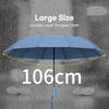 Fully Automatic 12 Ribs Umbrella Windproof Strong Big Folding Umbrella for Women Double Layer Golf Rain Umbrella