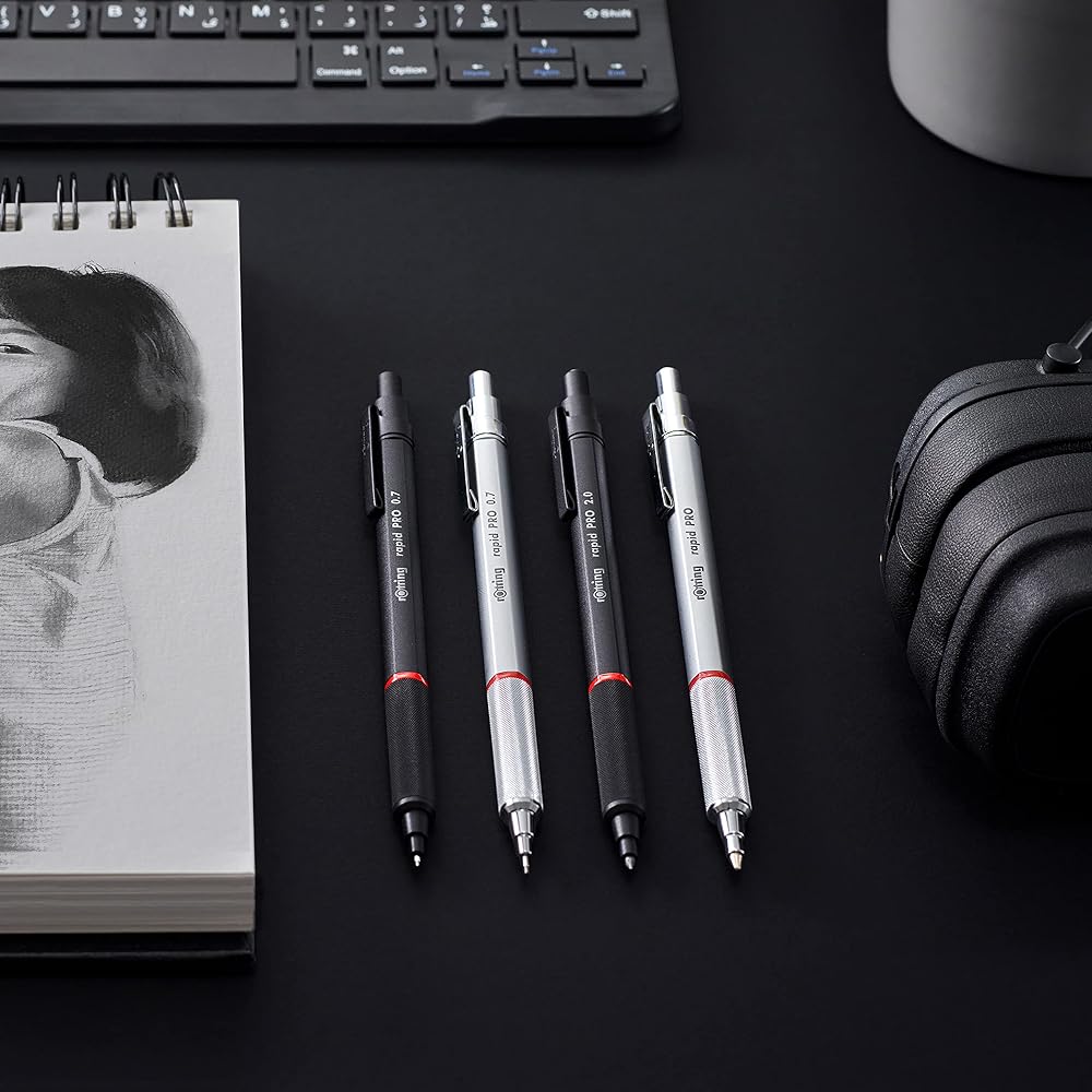 Rottling Rapid Pro Mechanical Pencil Black 0.5mm S0949350