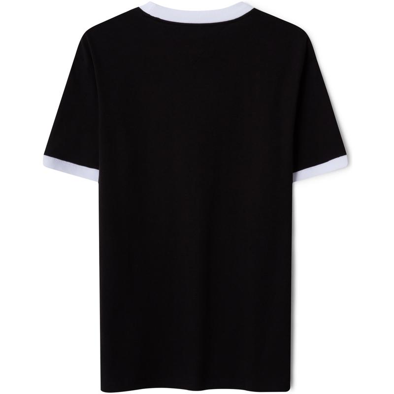 Tommy Hilfiger Cotton Casual Commuter Trimmed Logo Embroidered Fitted Short Sleeve T-Shirt Men tops DM0DM16324BDS