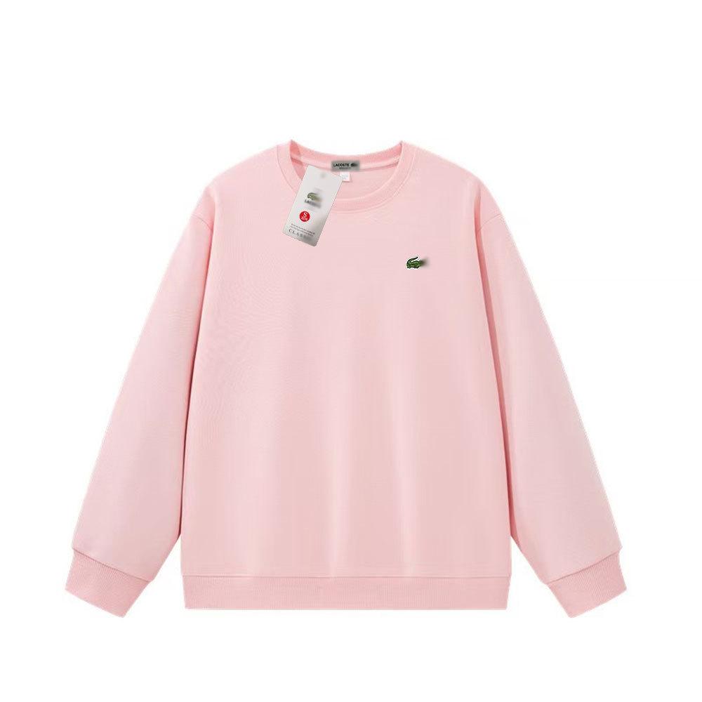 Unisex Krokodil-Stickerei Rundhals-Sweatshirt - Lässiger Pullover mit langen Ärmeln für Frühling & Herbst