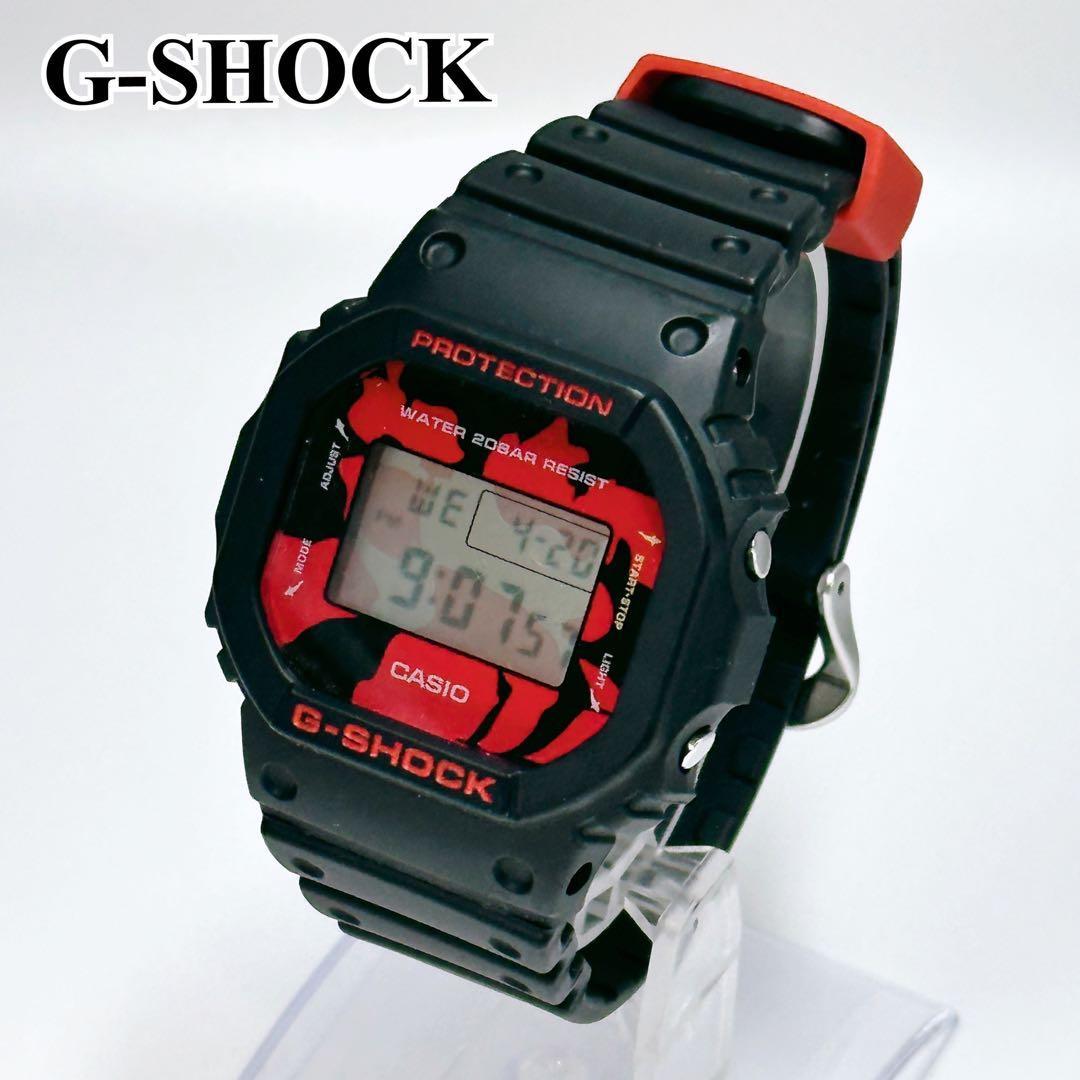 [Rare] CASIO G-SHOCK DW-5600JK-1JR Nishikigoi black red