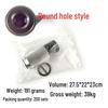 Electric Wrench to Drill Conversion Head – 1/2" Impact & Four-Pit Adapter for Square/Round Shank