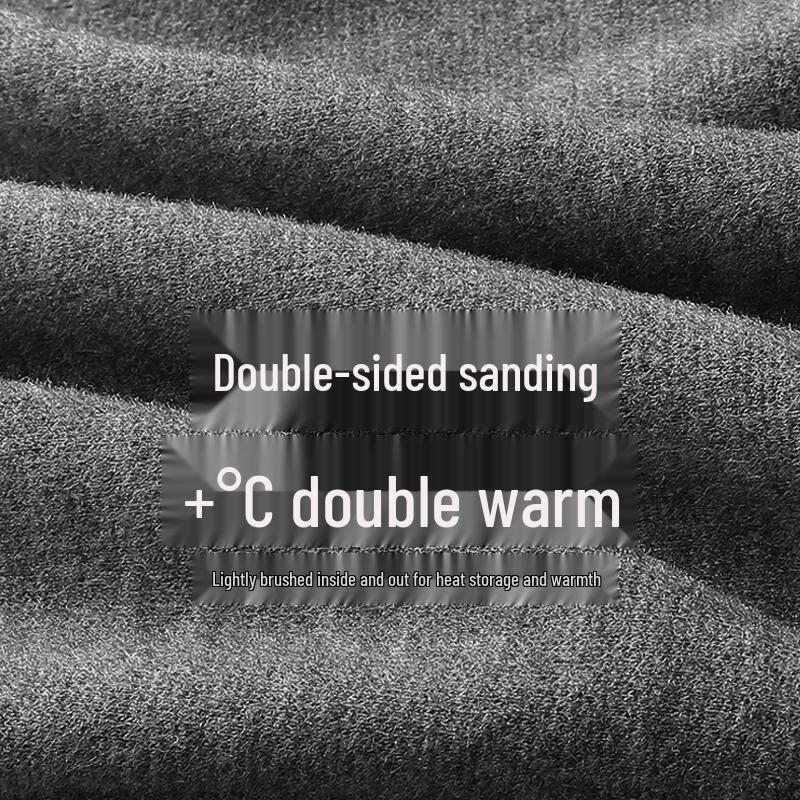 Septwolves Men's Thermal Mock Neck Base Layer