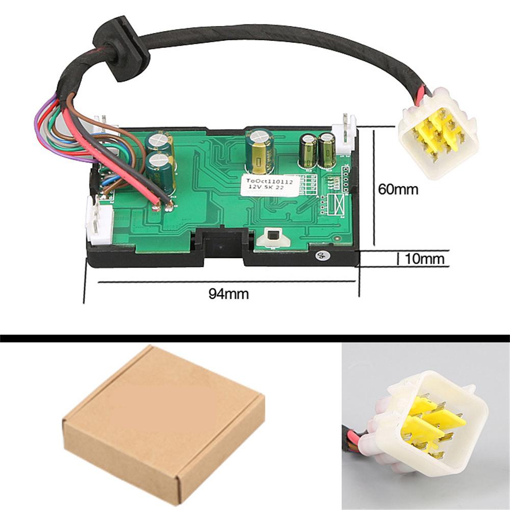 For 12V 5KW Air Diesel Parking Heater Mainboard+LCD Monitor Switch+Sensor Kit