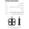 WEST BIKING Ultra-Light Carbon Fiber Pedals 3 Bearing Cycling Pedals Labor Saving Anti-Slip MTB Road Bicycle Pedal Accessories